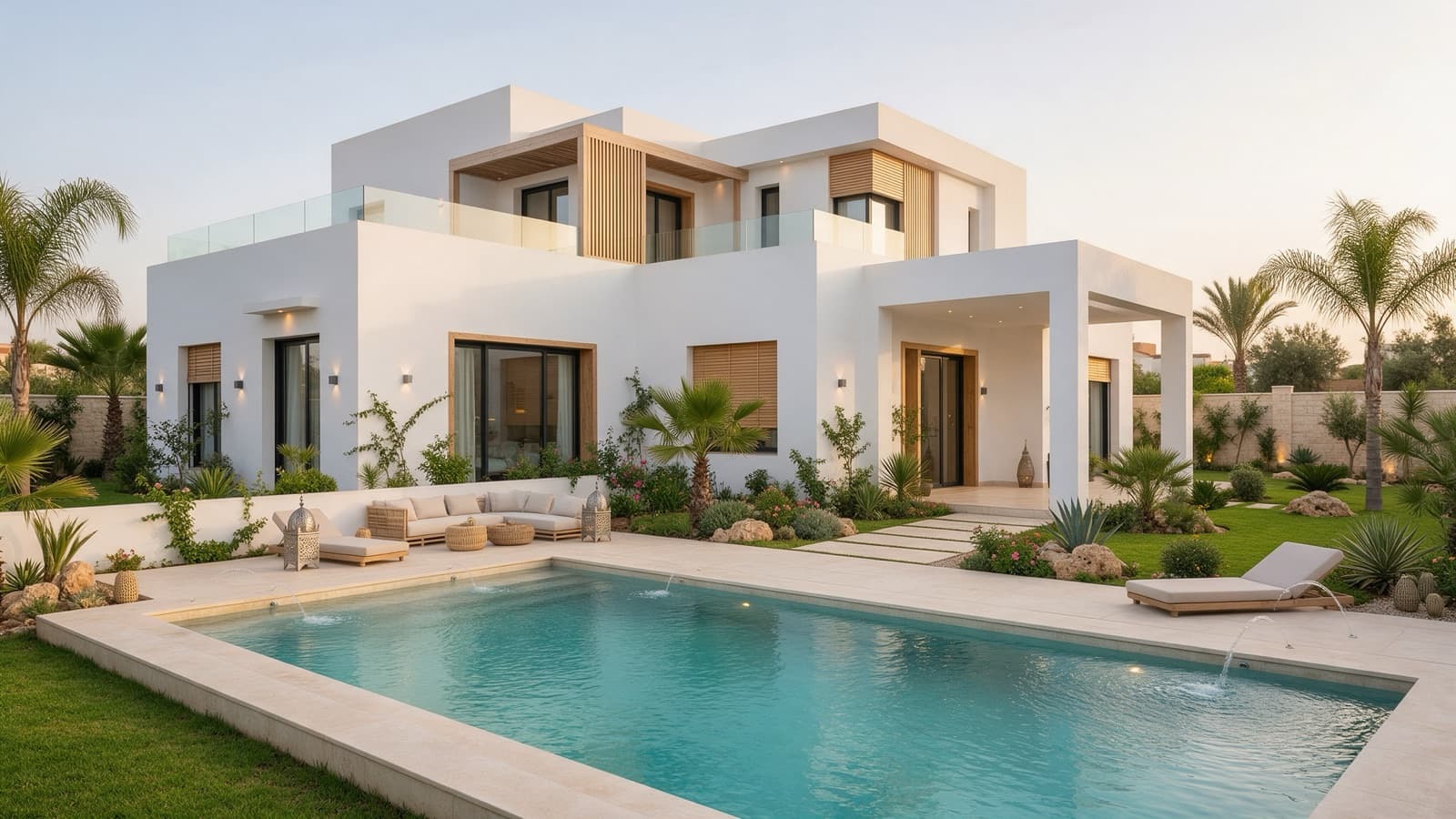 Villa avec jardin